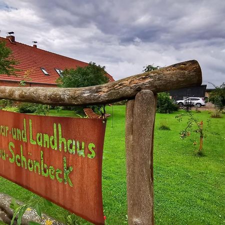 Seminar Und Landhaus Schoenbeck Schonbeck  Bagian luar foto